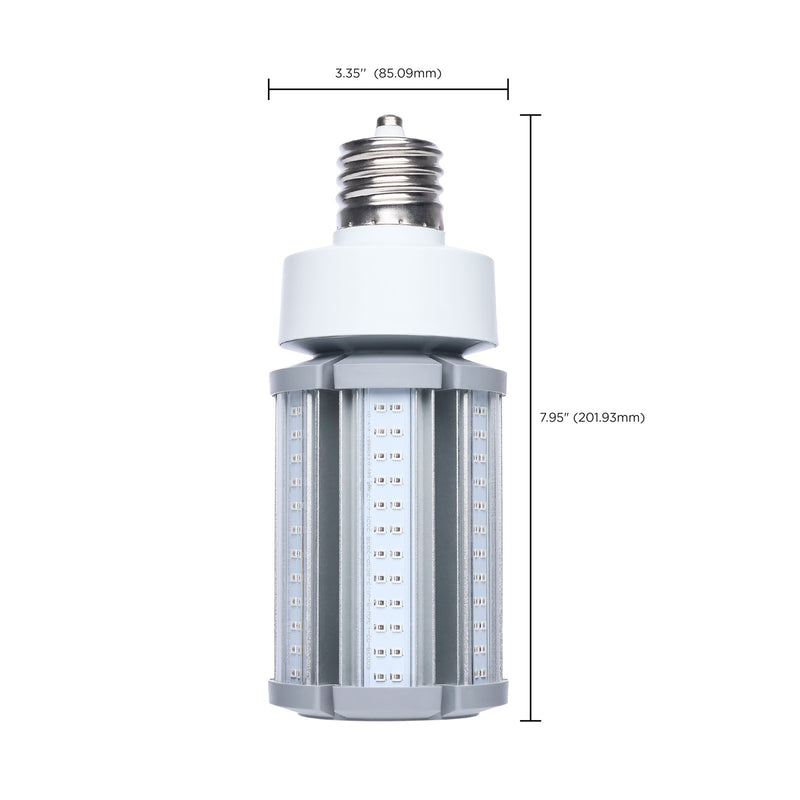 Nuvo Lighting S13138 27W Amber Corncob LED Bulb | Turtle Friendly 585nm E26 Base | Coastal & Wildlife-Safe Lighting | 2000 Lumens | Model S13138