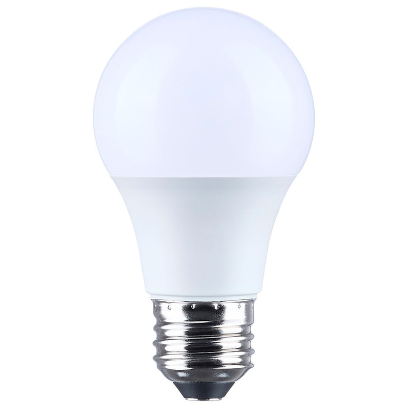Nuvo Lighting 8.5W LED A19 3000K Plastic 120V 1-Pack, Frost