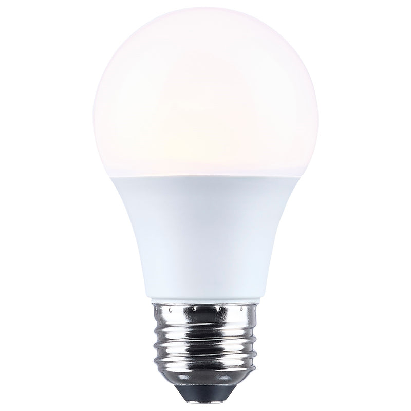 Nuvo Lighting 12W LED A19 2700K Plastic 120V 1-Pack, Frost