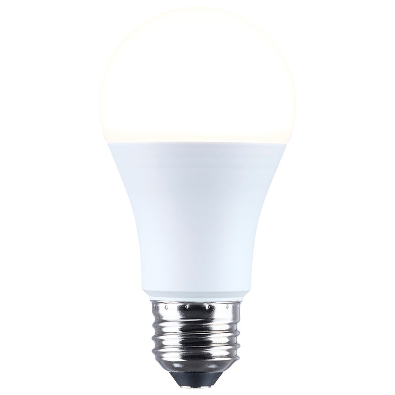 Nuvo Lighting 15W LED A19 5000K Plastic 120V 12-Pack, Frost