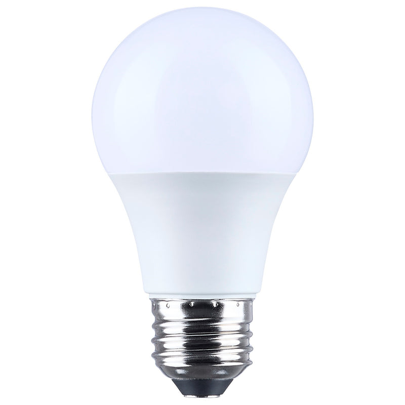 Nuvo Lighting 6.5W LED A19 2700K Plastic 120V 1-Pack, Frost