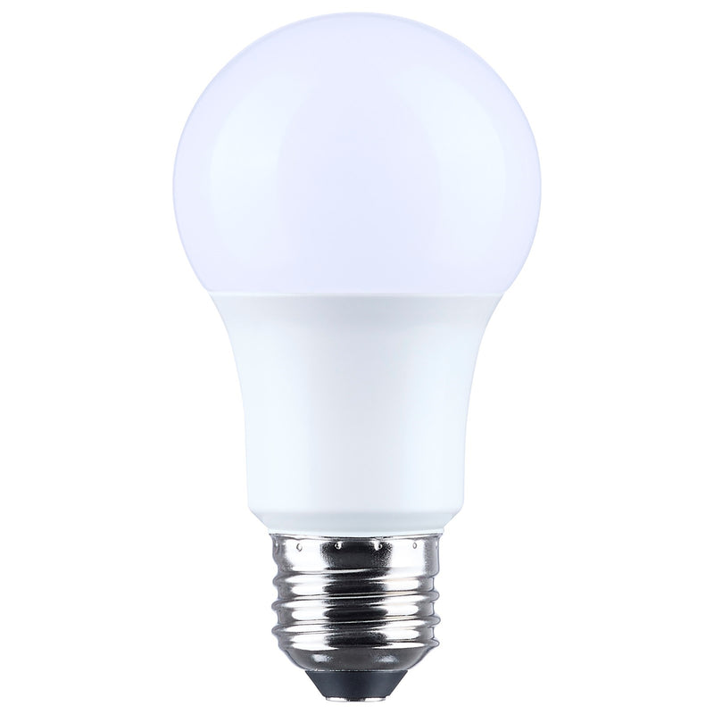 Nuvo Lighting 9.8W LED A19 5000K Plastic 120-277V 1-Pack, Frost