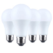 Nuvo Lighting 13.5W LED A19 2700K Plastic 120V 4-Pack, Frost