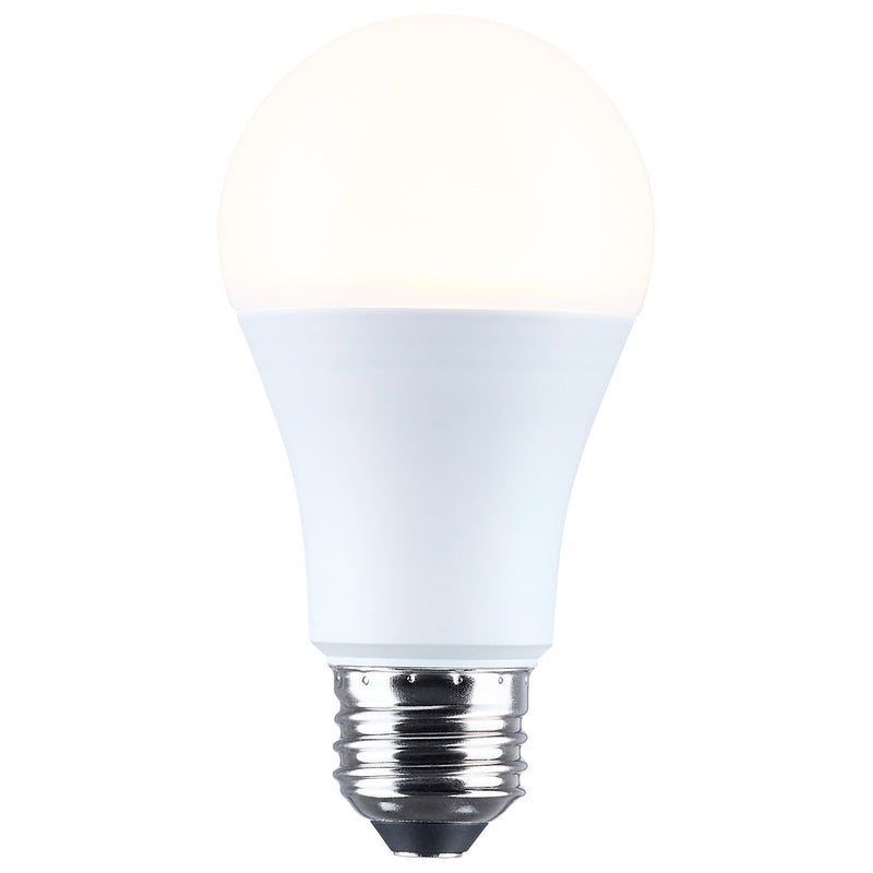 Nuvo 13.5/10/5W LED A19 3-Way Lamp 5000K Plastic 120V 1-Pack, Frost
