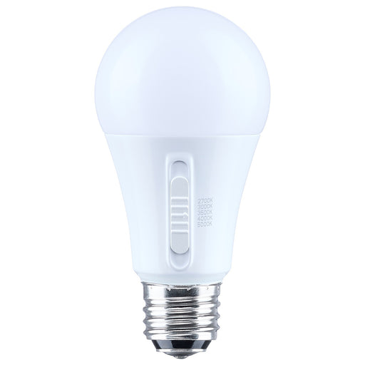 Nuvo 13.5/10/5W LED A19 3-Way Lamp 27K/3K/35K/4K/5K 120V 1-Pack, Frost