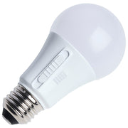 Nuvo Lighting S14410 15W LED A19 Bulb | CCT Selectable 2700K-5000K, White Plastic | Low Voltage 12-24V AC/DC | 1600 Lumens, E26 Base | Model S14410