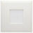 Satco 7" LED Retrofit Downlight/Square, White