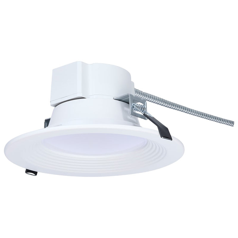 Satco 18.5W Field LED 6" Downlight/Round 120-347V, White - S21601