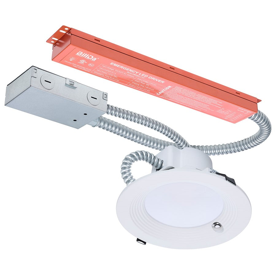 Satco 20.5W Field LED 6" Downlight/Round 120-347V, White - S21605