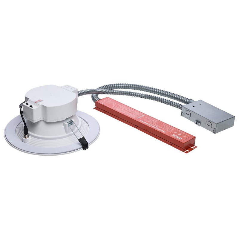 Satco 28W Field LED 8" Downlight/Round 120-347V, White