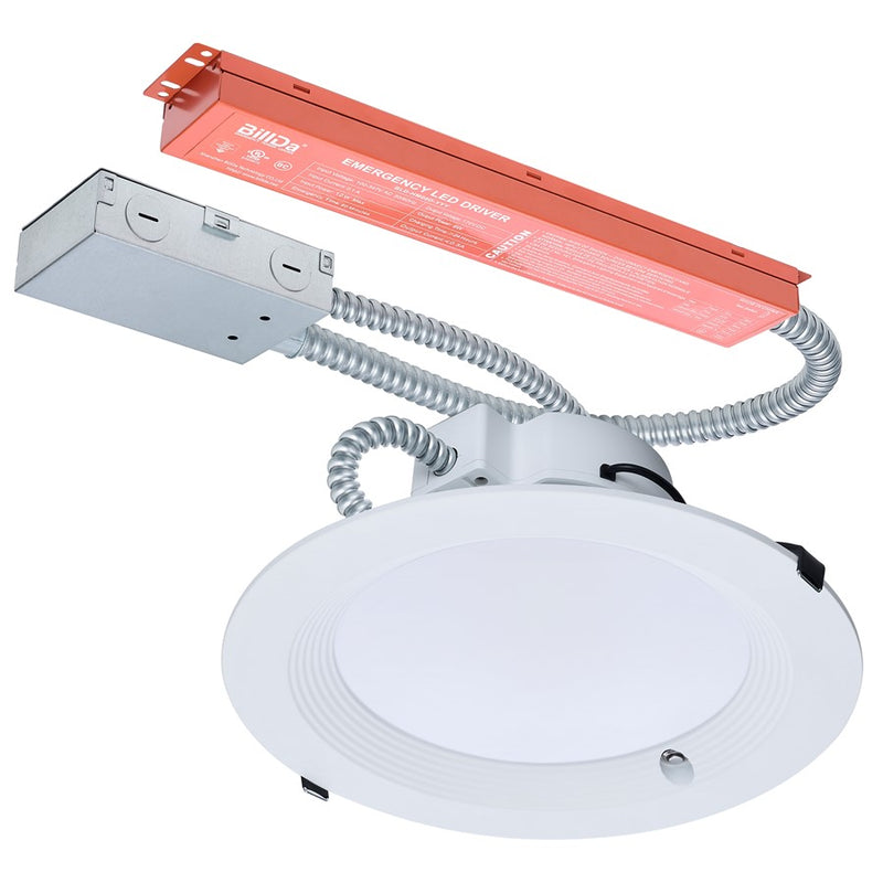 Satco 38W Field LED 10" Downlight/Round 120-277V, White - S21607