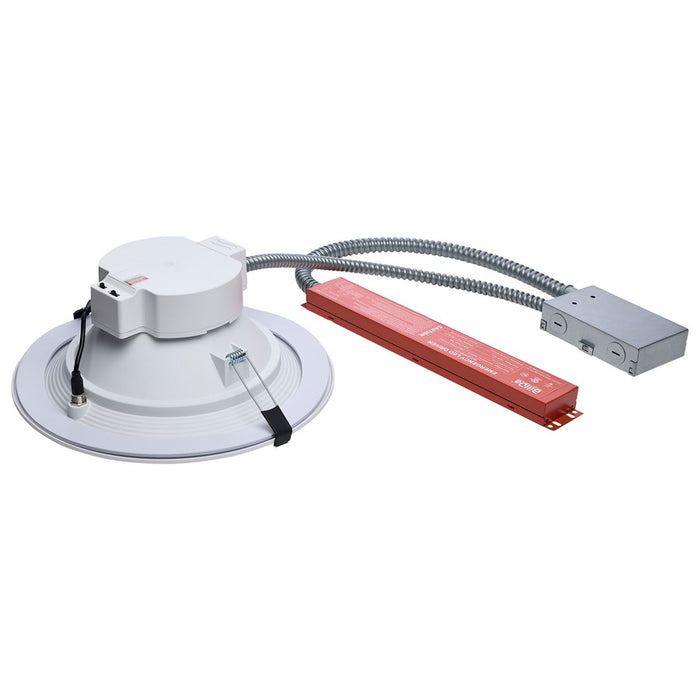 Satco 38W Field LED 10" Downlight/Round 120-277V, White