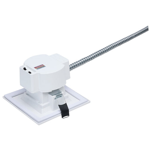 Satco 13.5W Field LED 4" Downlight/Square 120-347V, White