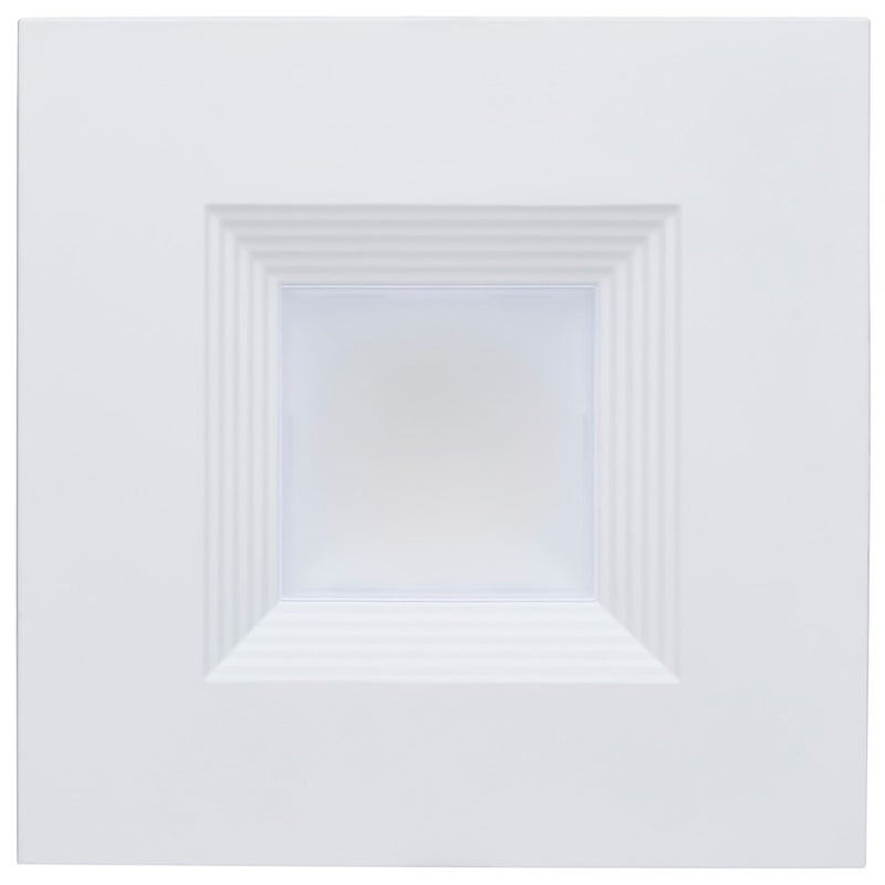 Satco 13.5W Field LED 4" Downlight/Square 120-347V, White
