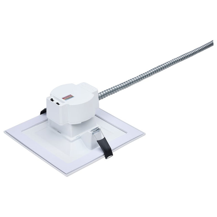 Satco 18.5W Field LED 6" Downlight/Square 120-347V, White