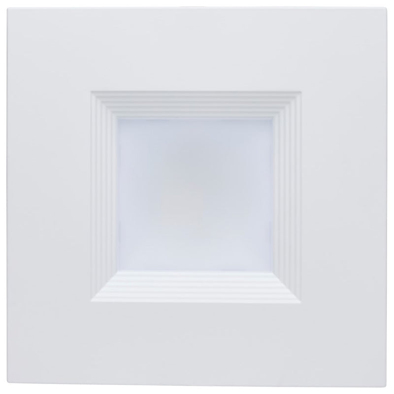 Satco 18.5W Field LED 6" Downlight/Square 120-347V, White