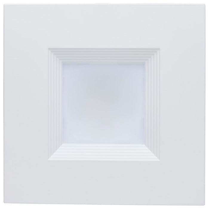 Satco 18.5W Field LED 6" Downlight/Square 120-347V, White