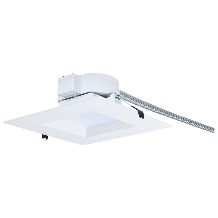 Satco 25.5W Field LED 8" Downlight/Square 120-347V, White - S21610