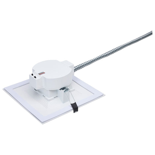 Satco 25.5W Field LED 8" Downlight/Square 120-347V, White