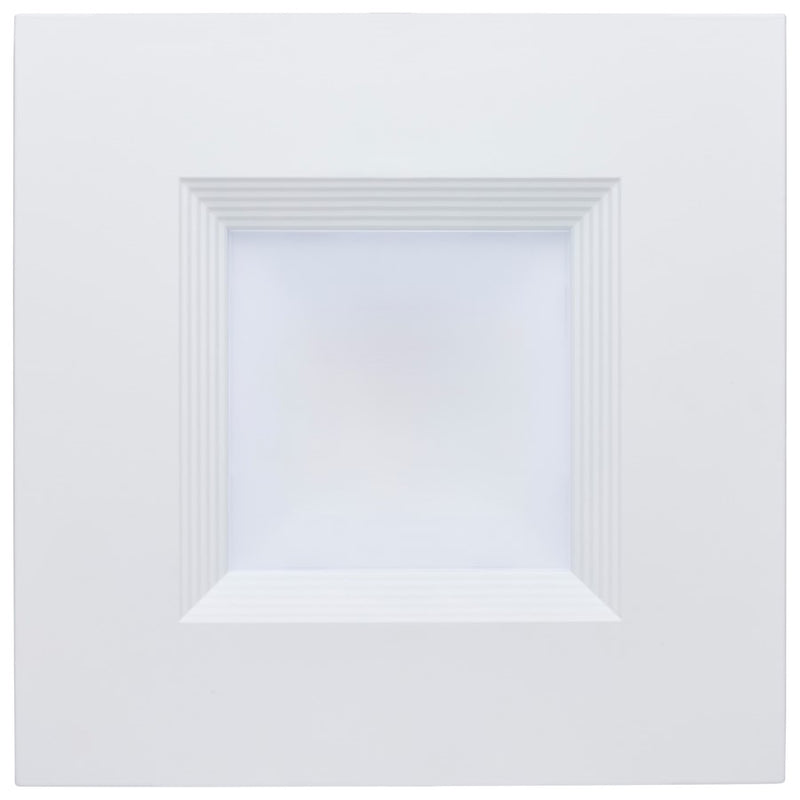 Satco 25.5W Field LED 8" Downlight/Square 120-347V, White