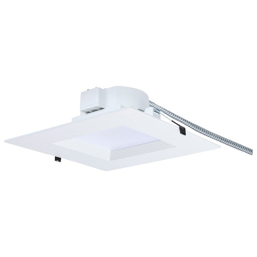 Satco 35W Field LED 10" Downlight/Square 120-277V, White - S21611