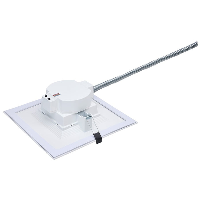 Satco 35W Field LED 10" Downlight/Square 120-277V, White