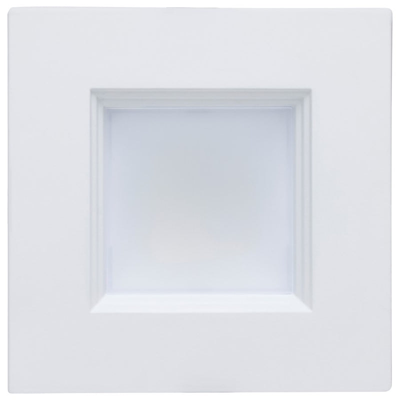 Satco 35W Field LED 10" Downlight/Square 120-277V, White