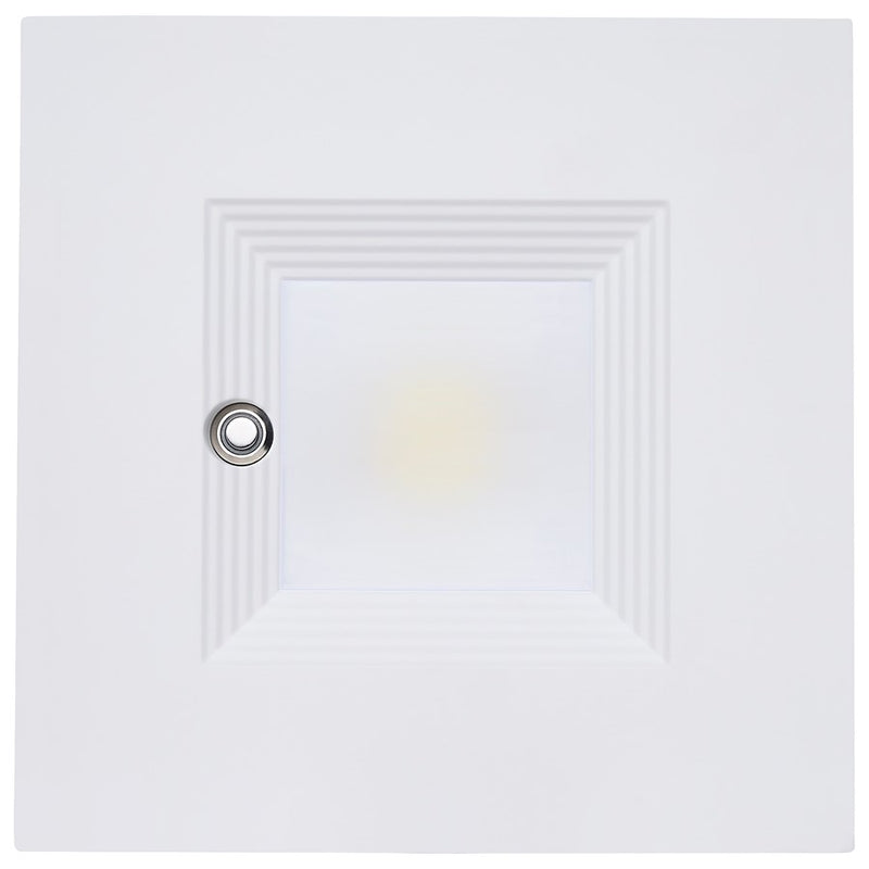 Satco 20.5W Field LED 6" Downlight/Square 120-347V, White