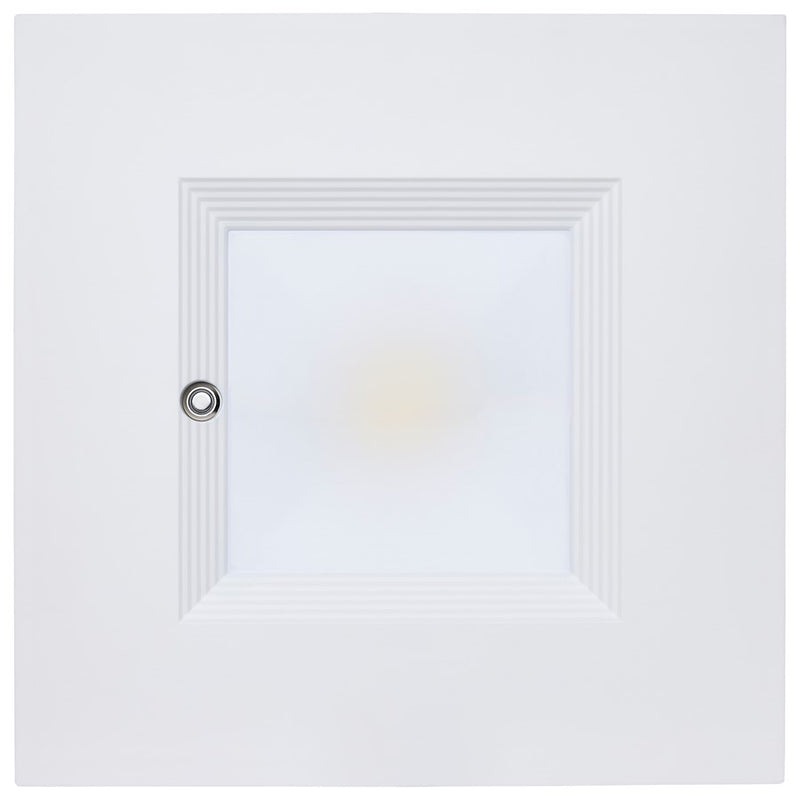 Satco 38W Field LED 10" Downlight/Square 120-277V, White
