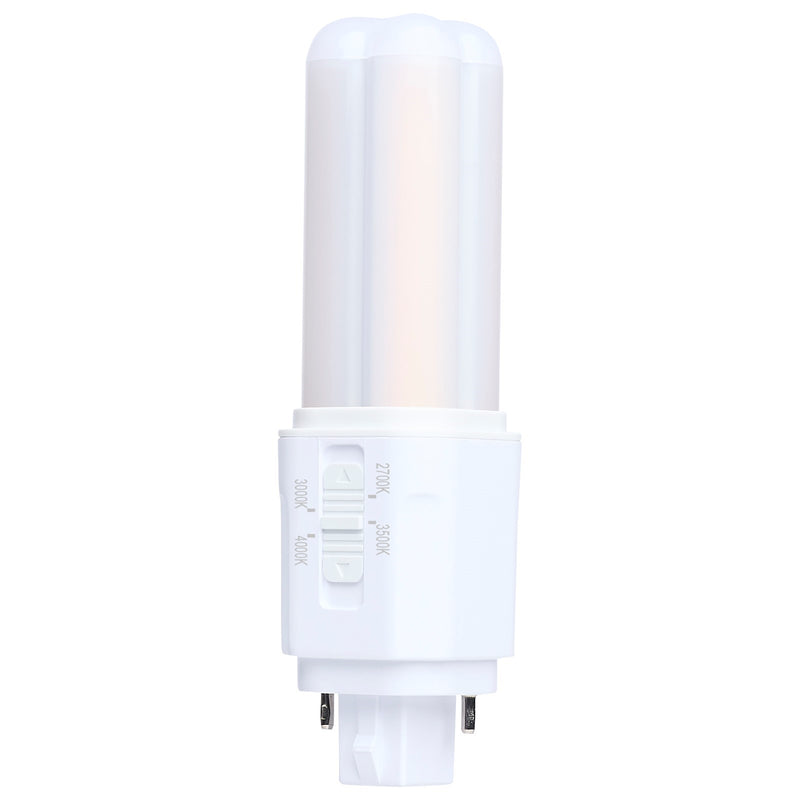 Nuvo Lighting S29883 5.5W LED PLC Lamp | G24d Base, 4-CCT Selectable, Type A/B | Commercial & Residential Retrofit | 800 Lumens | Model S29883