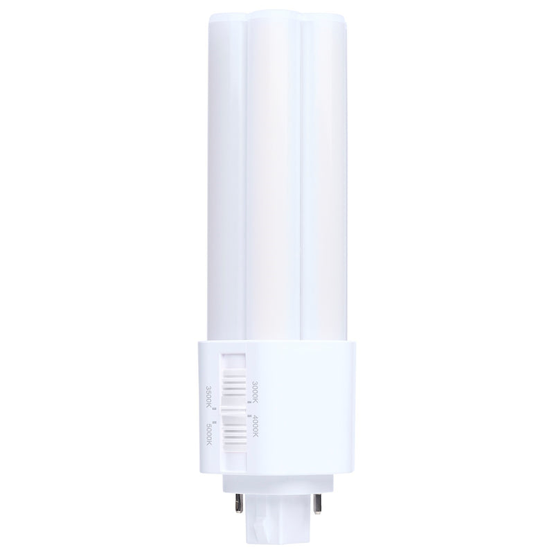 Nuvo Lighting S29887 15W PLT LED Bulb | GX24d Base Type B Ballast Bypass | Selectable 3000K-5000K CCT | 2200 Lumens, Non-Dimmable | Model S29887