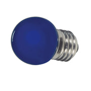 Nuvo Lighting S9162 1.2W LED S11 Ceramic Blue E26 Bulb | Decorative Blue Ceramic Finish | Indoor & Wet Location Accent Light | 1.38 x 2.31 | Model S9162