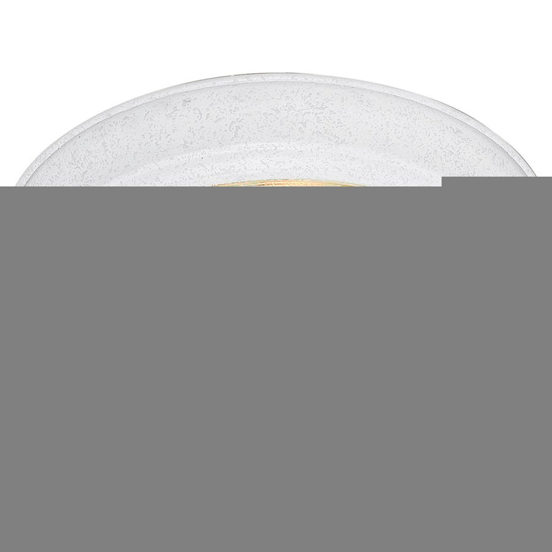Nuvo 2-Light 13in Flush Mount | Traditional Textured White and Clear Ribbed Glass | Bedroom & Hallway Ceiling Light | 13.25 x 5.5 in | Model SF76-192