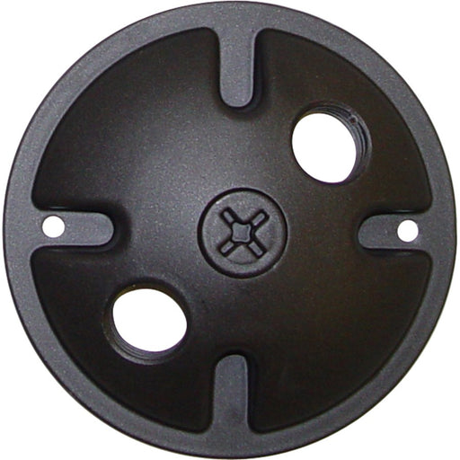 Nuvo Lighting SF76-666 2-Light Mounting Plate | Traditional Dark Bronze | Outdoor & Wet Location Ceiling Mount | 4.5 x 1 in | Model SF76-666