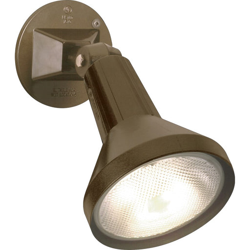 Nuvo SF77-494 8in 1-Light Flood Light | Traditional Dark Bronze Aluminum | Outdoor Wet Location Security & Accent | 4.5 x 8 in | Model SF77-494