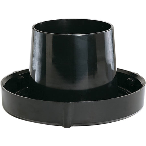 Nuvo Lighting Twist Lock Holder | Traditional Black Porcelain and Glass | Wet Location Outdoor Ceiling | 1-Light 150W Incandescent | Model SF77-968