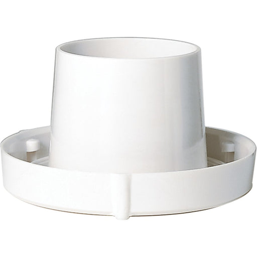 Nuvo Lighting Twist Lock Holder | Traditional White Glass | Wet Location Porch & Outdoor Ceiling | 1-Light 150W Incandescent Medium Base | Model SF77-969