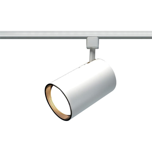 Nuvo Lighting TH202 1-Light Track Head | Transitional White Cylinder | Living Room & Kitchen Accent | 4.5 x 7 in, 75W R30 | Model TH202