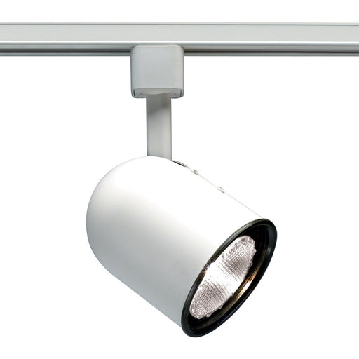 Nuvo Lighting TH218 1-Light Track Head | Transitional White Cylinder | Living Room & Hallway Accent | 4.5 x 5.25 in, 75W PAR30 | Model TH218