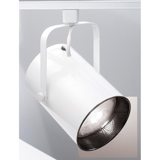 Nuvo Lighting TH283 1-Light R40 Track Head | Transitional White Cylinder | Living Room & Hallway Accent | 5.5 x 8 in | Model TH283