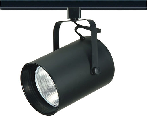 Nuvo Lighting TH284 1-Light R40 Track Head | Transitional Black Cylinder | Kitchen & Accent Lighting | 5.5 x 8 in, 12in Extension | Model TH284