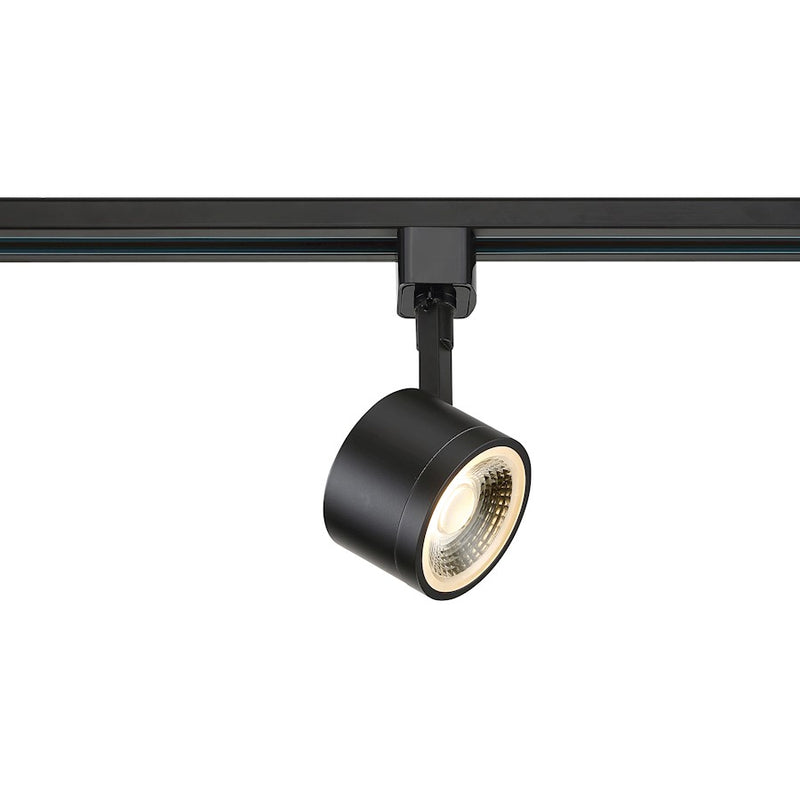 Nuvo Lighting TH402 12W LED Track Head | Contemporary Black Finish | Accent & Display Lighting | 820 Lumens, 3000K, Dimmable | Model TH402
