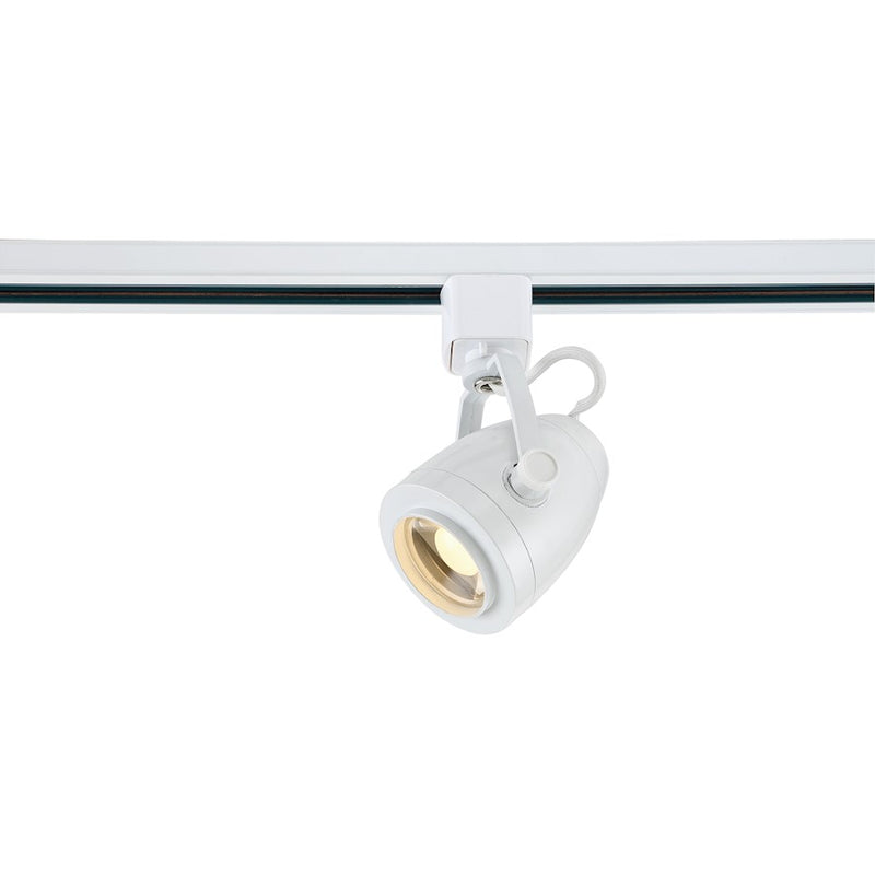 Nuvo Lighting TH413 12W LED Track Head | Contemporary White Finish | Kitchen & Accent Lighting | 820 Lumens 3000K 90 CRI Dimmable | Model TH413