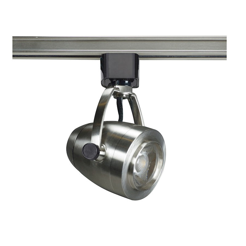Nuvo Lighting TH417 12W LED Track Head Pinch Back | Contemporary Brushed Nickel | Kitchen & Accent Lighting | 820 Lumens 3000K 90CRI Dimmable | Model TH417