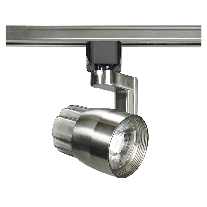 Nuvo Lighting TH425 12W LED Track Head | Contemporary Brushed Nickel Angle Arm | Kitchen & Accent Lighting | 820 Lumens 3000K 90CRI Dimmable | Model TH425