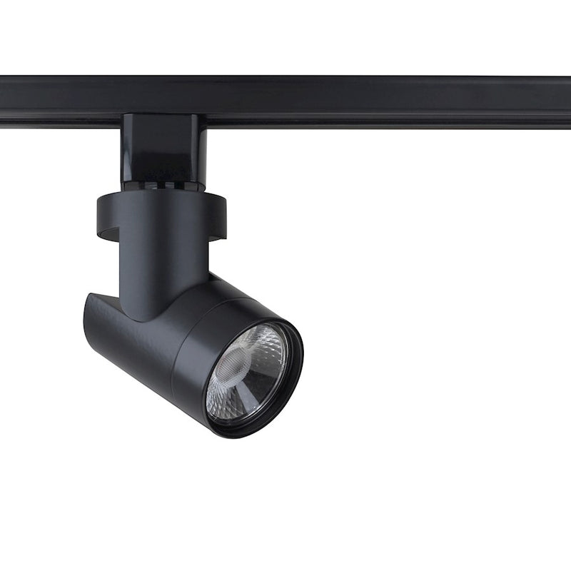 Nuvo Lighting TH432 1-Light LED Track Head | Contemporary Black Barrel | Kitchen & Accent Lighting | 1020 Lumens 3000K 90 CRI Dimmable | Model TH432