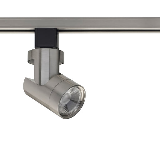 Nuvo Lighting TH437 1-Light LED Track Head | Contemporary Brushed Nickel Barrel | Kitchen & Living Room Accent | 1020 Lumens 3000K 90CRI | Model TH437