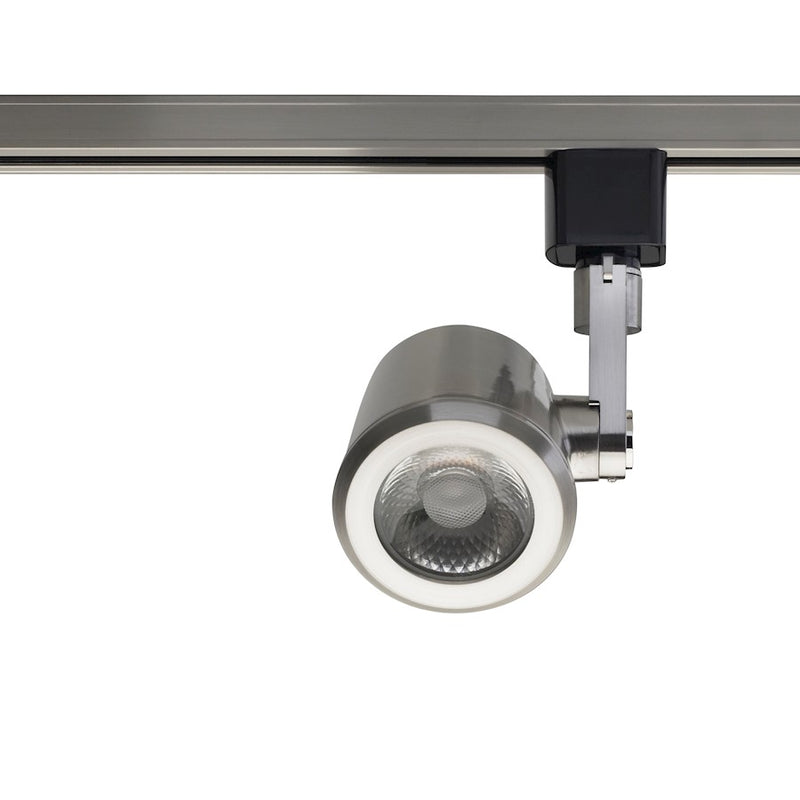 Nuvo Lighting TH455 1-Light LED Track Head | Contemporary Brushed Nickel | Accent & Task Lighting | 1020 Lumens 3000K 90 CRI Dimmable | Model TH455