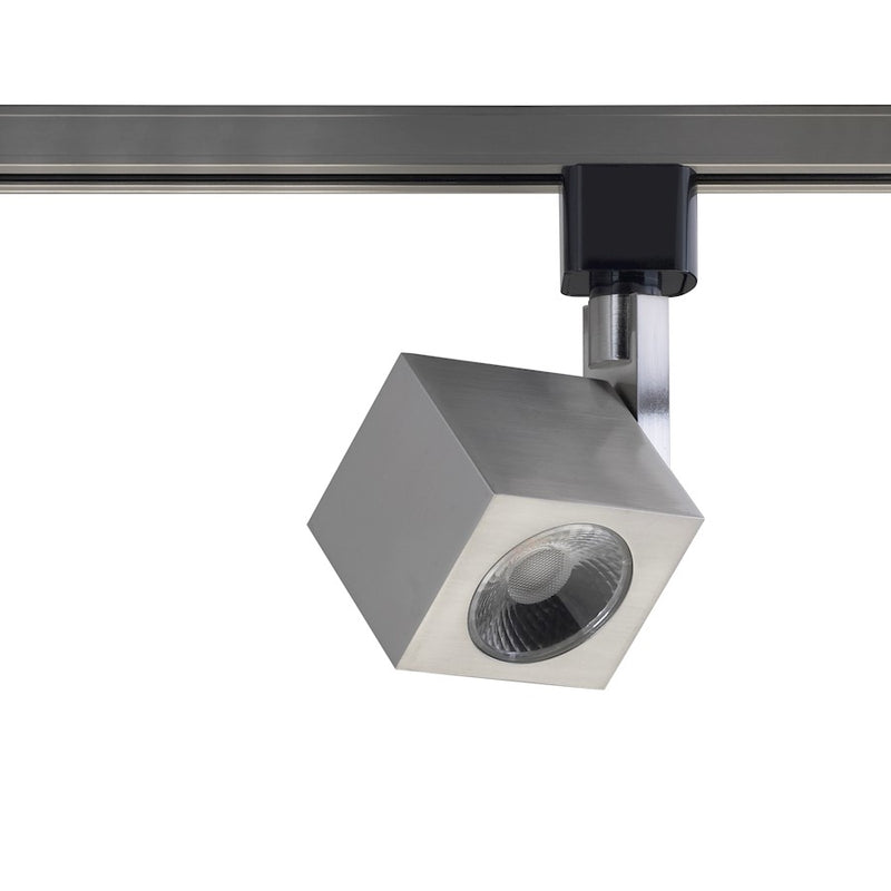 Nuvo Lighting TH467 1-Light LED Track Head | Contemporary Brushed Nickel | Living Room & Kitchen Accent | 1020 Lumens 3000K 90 CRI Dimmable | Model TH467