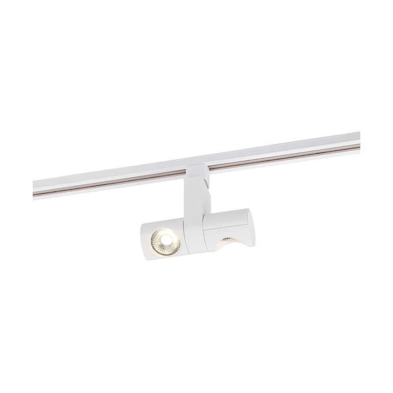 Nuvo Lighting TH482 24W LED Track Head | Modern White Finish | Living Room & Retail Accent | 2040 Lumens, 3000K, 90 CRI, Dimmable | Model TH482